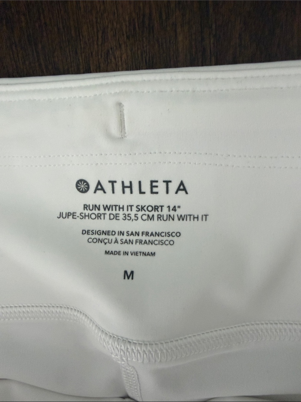 NWOT Athleta Run With it 14” Skort M - Picture 4 of 4